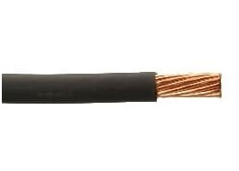 EL.6GPT.1601.BRW/WHT 16 GA BROWN WITH WHITE STRIPE GPT WIRE
